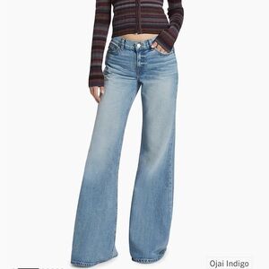 Re/Done Light Blue Flare Jeans